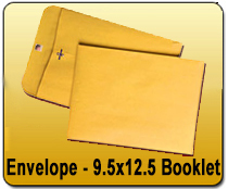 Envelope - 9.5 x 12.5 Booklet - Letter Head / Envelopes | Cheapest EDDM Printing